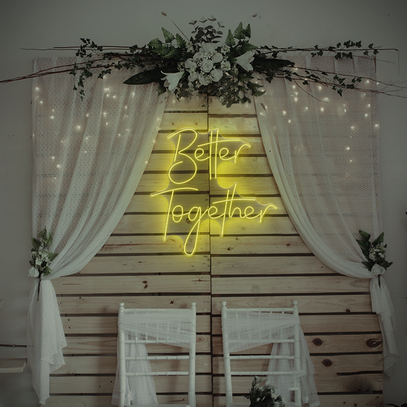 Better Together Neon Sign