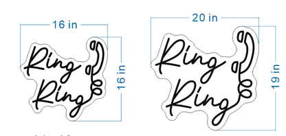 Ring con signo telefónico