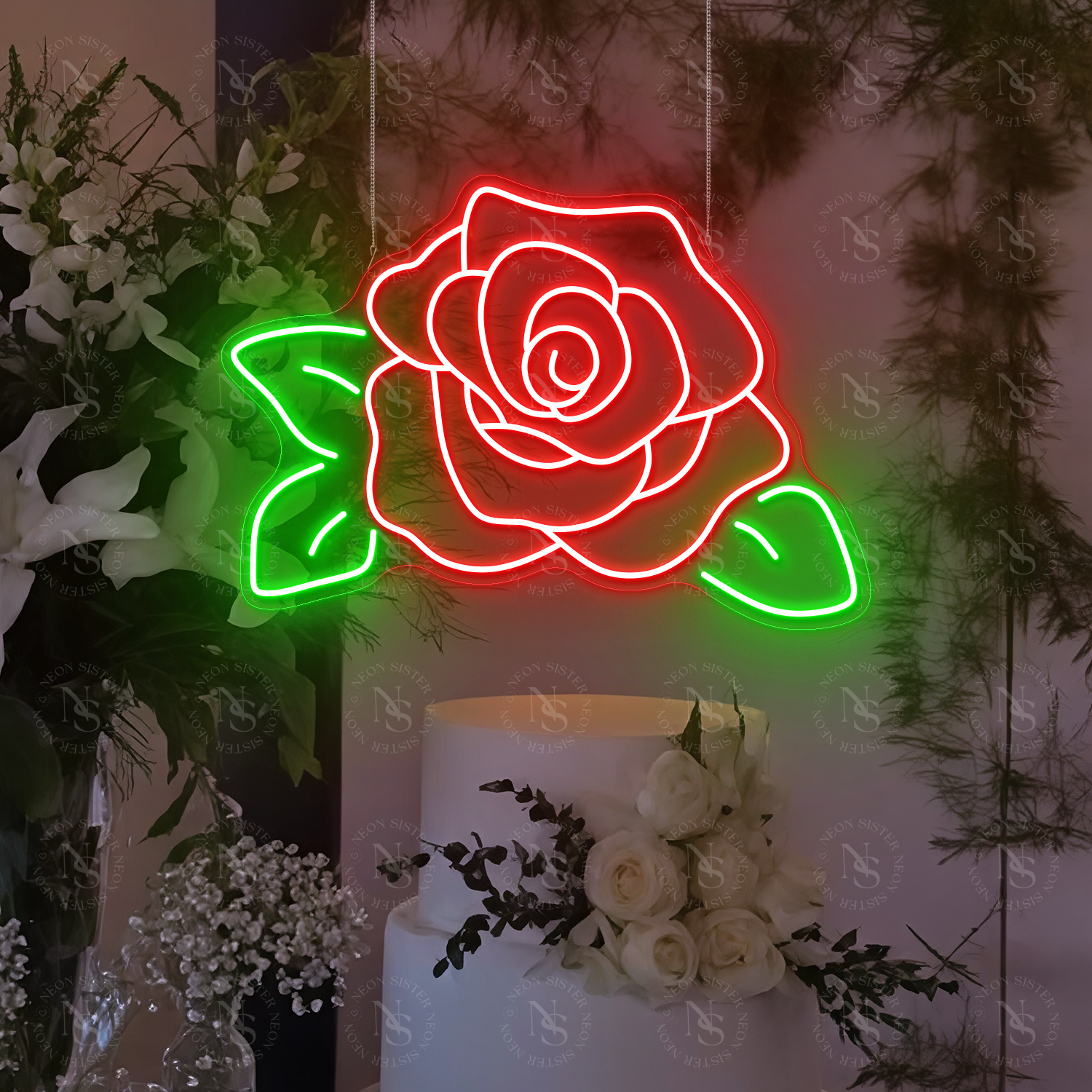 Flower Neon Sign