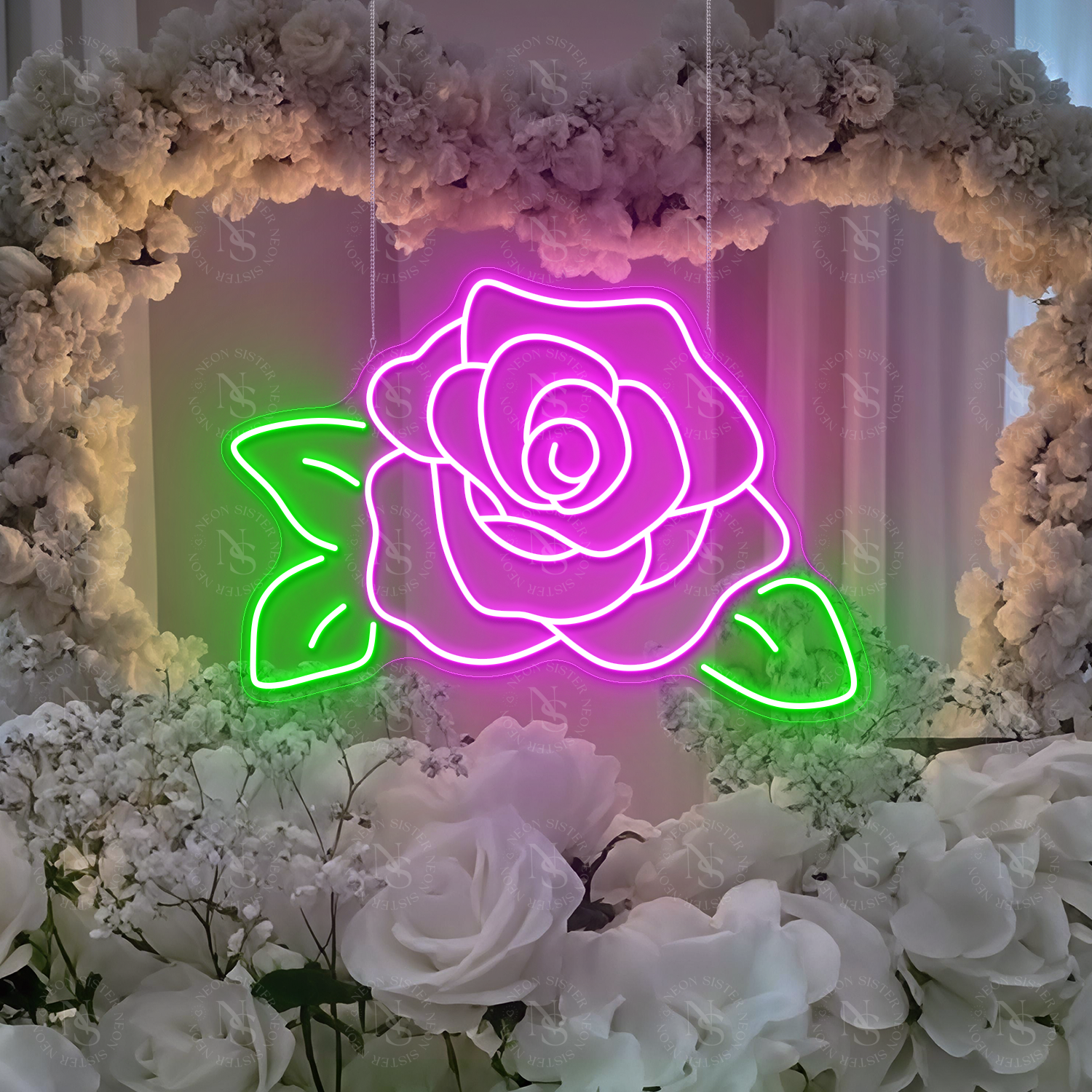 Flower Neon Sign