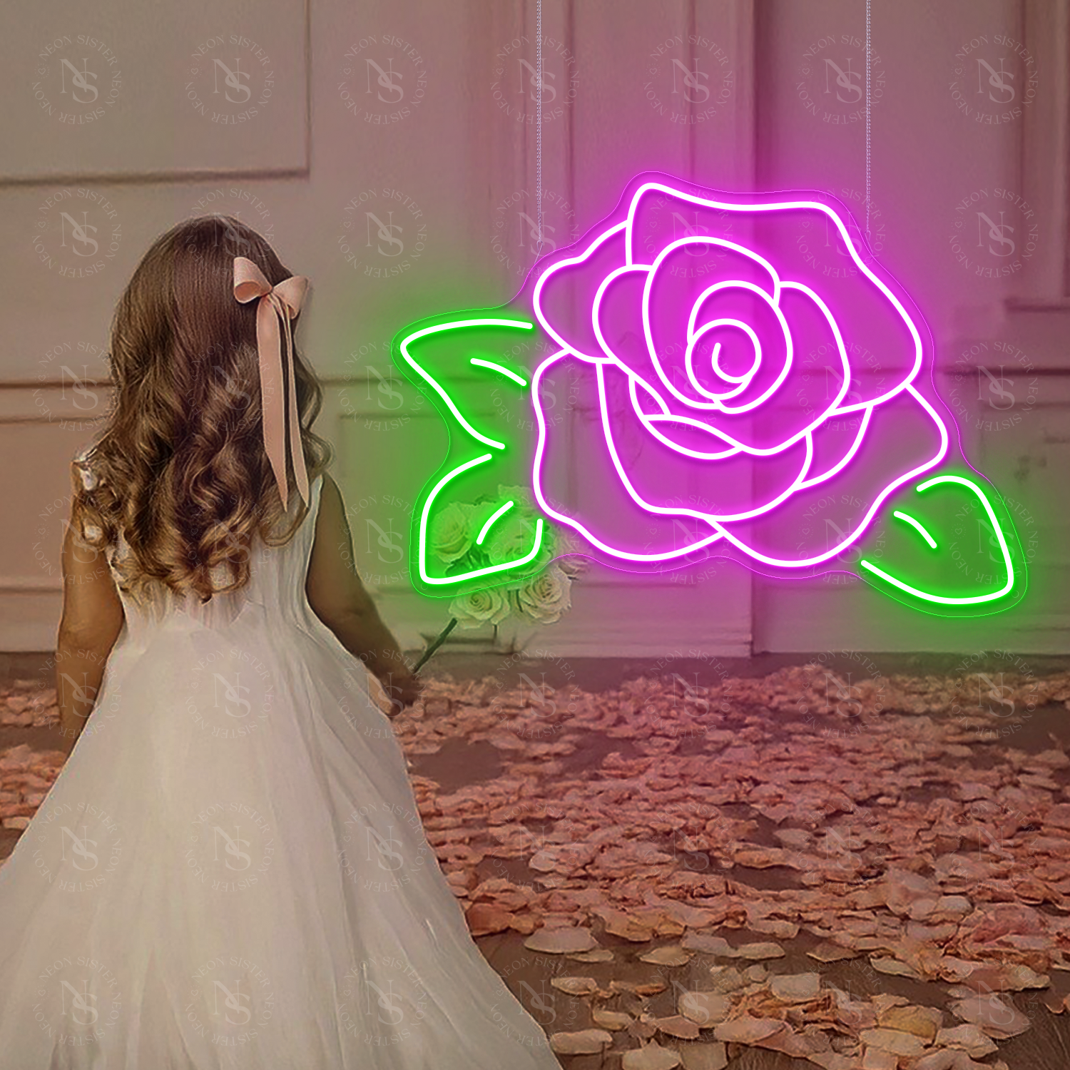 Flower Neon Sign