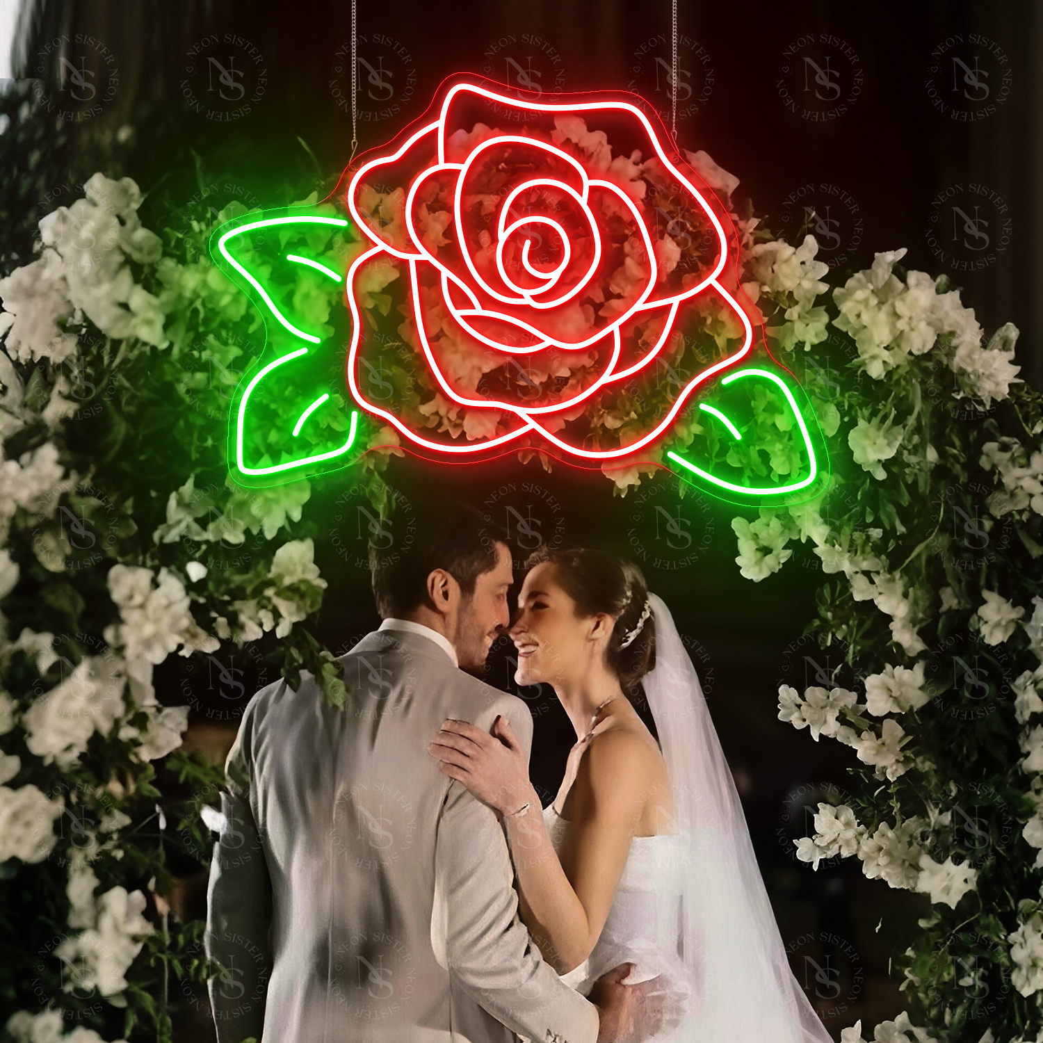 Flower Neon Sign