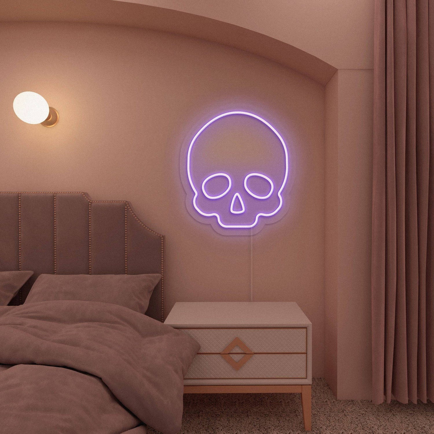 Skull Neon Sign
