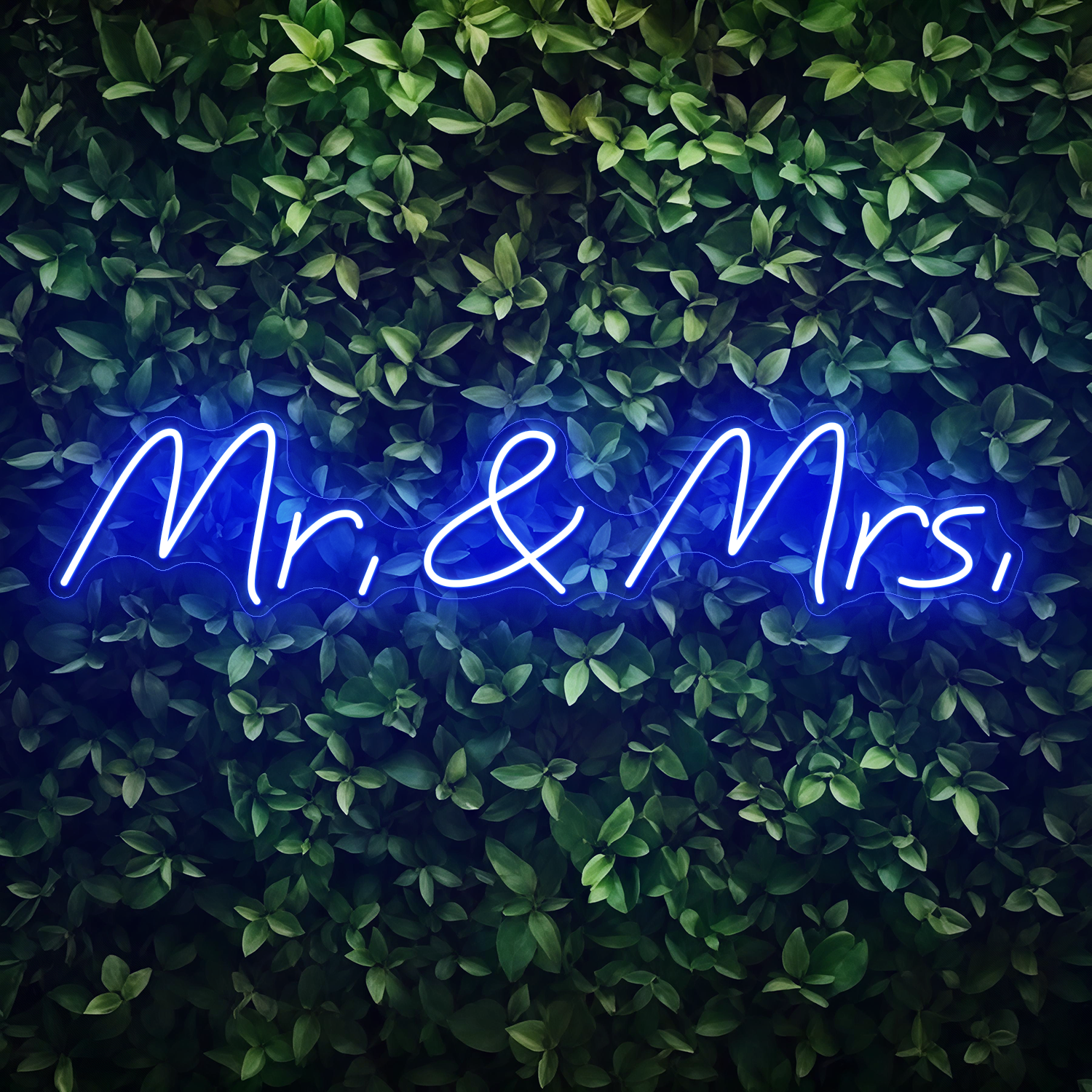 Mr.&amp;Mrs. Neon Sign
