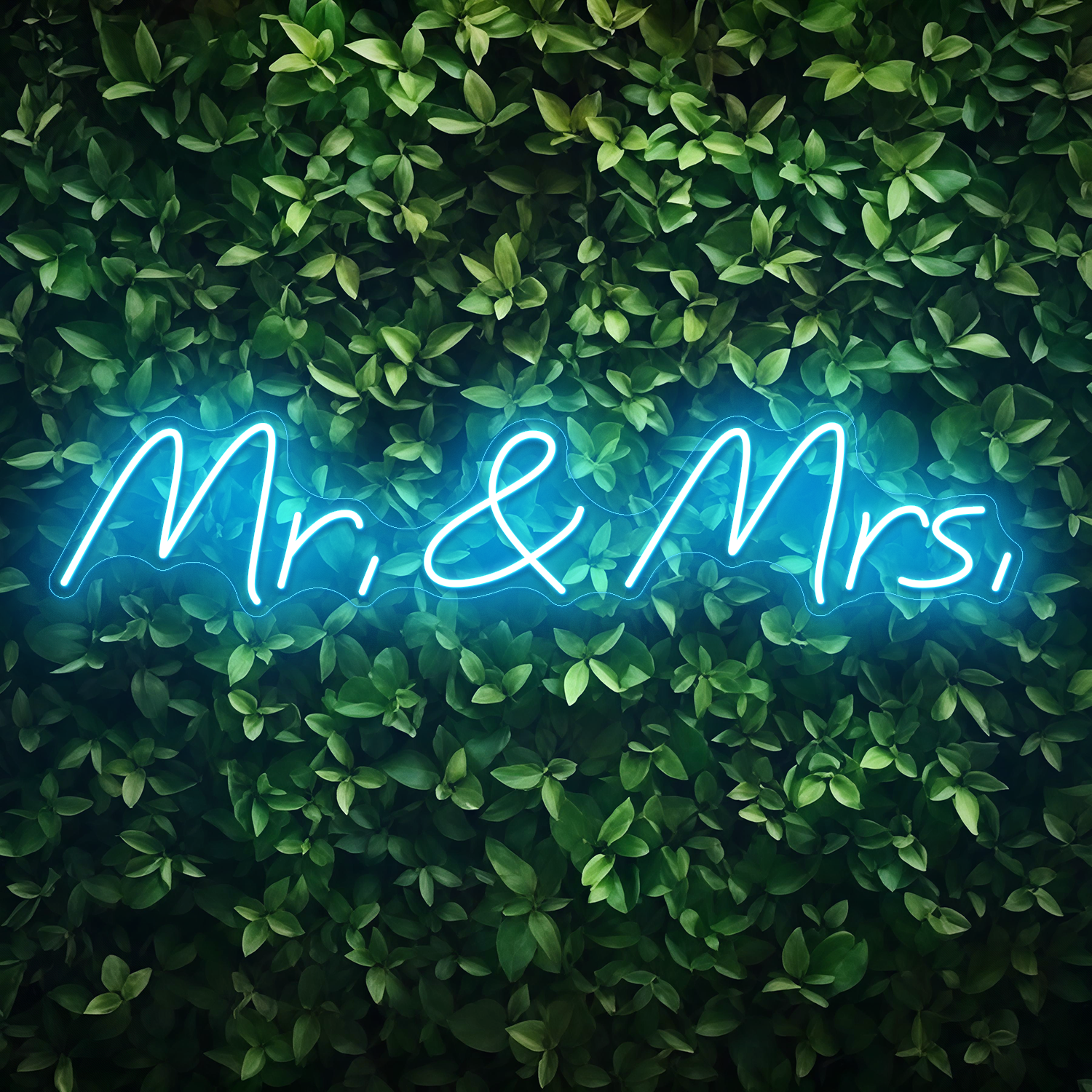 Mr.&amp;Mrs. Neon Sign