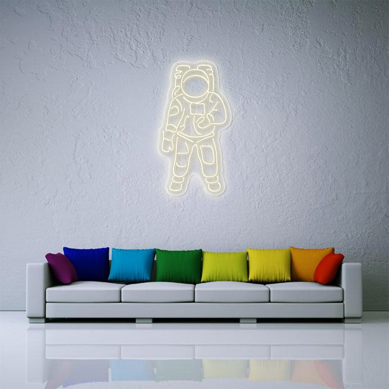 Astronaut neon teken