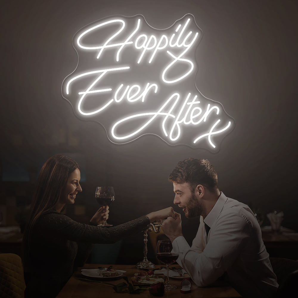 Happily Ever After Neon Sign