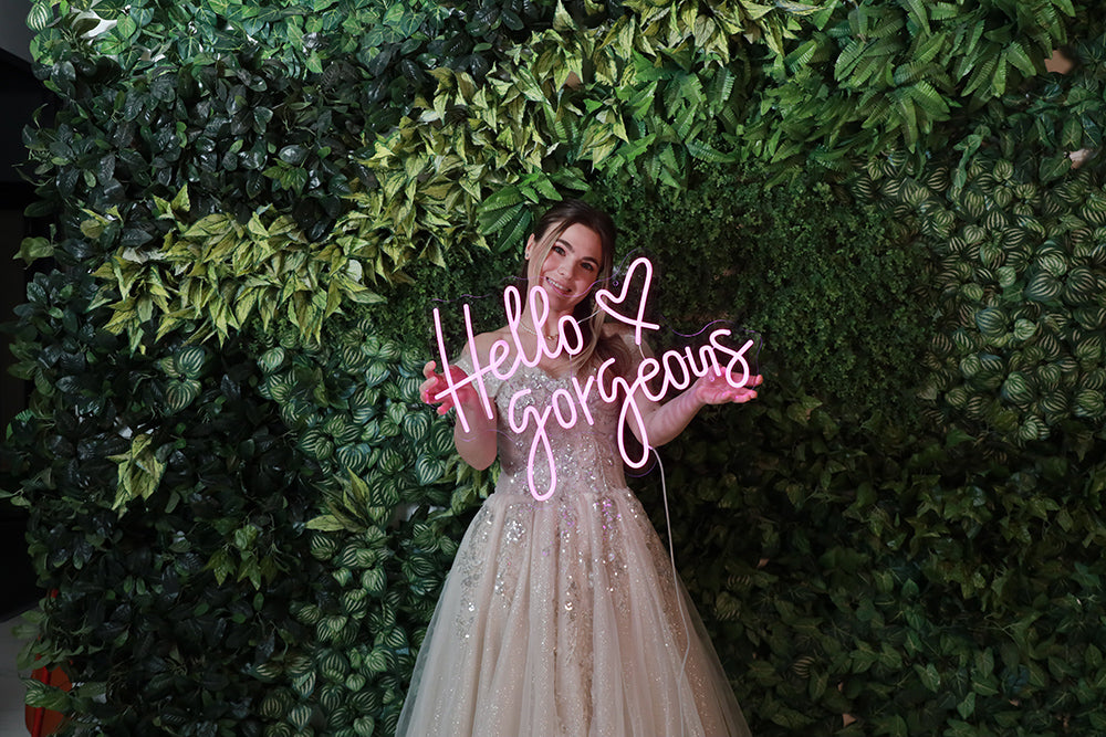 Hello Gorgeous Neon Sign
