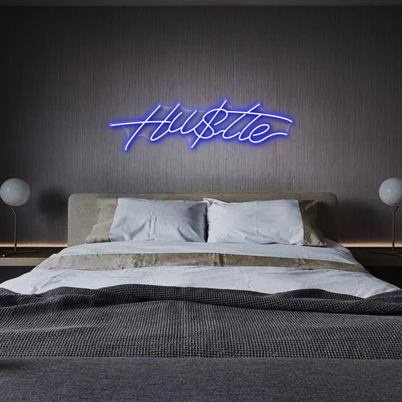 Hustle Neon Sign