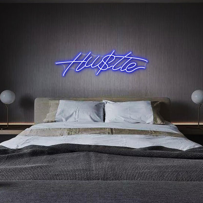 Hustle Neon Sign