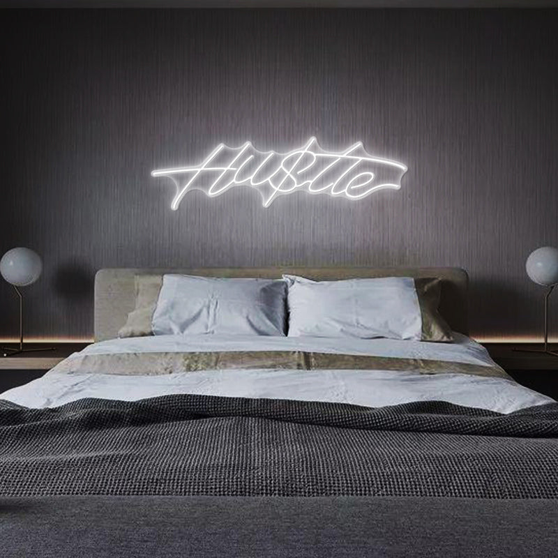 Hustle Neon Sign