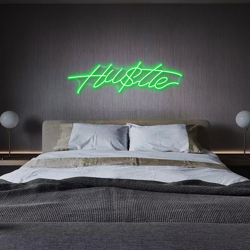 Hustle Neon Sign