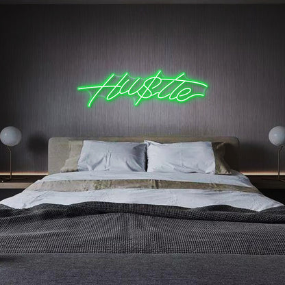 Hustle Neon Sign