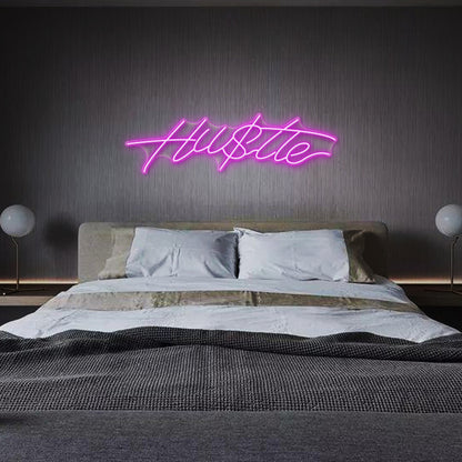 Hustle Neon Sign