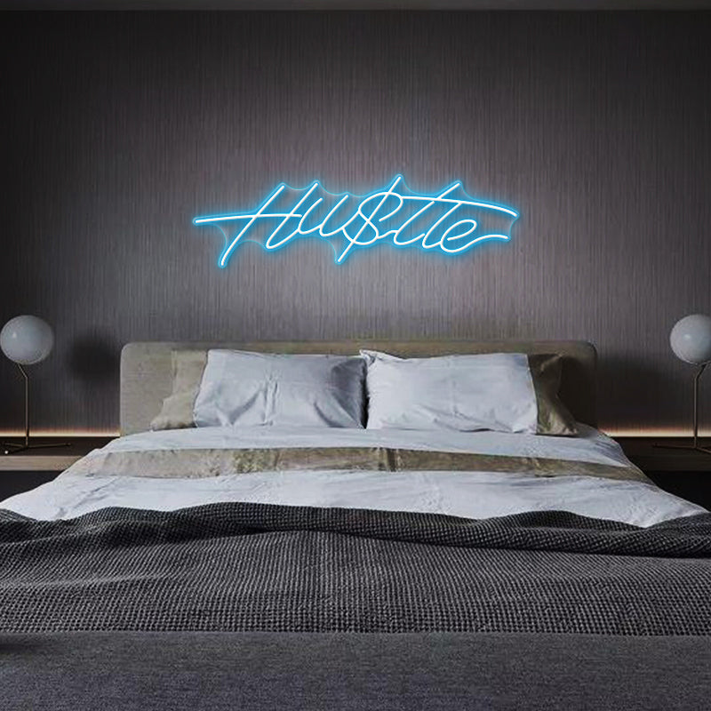 Hustle Neon Sign