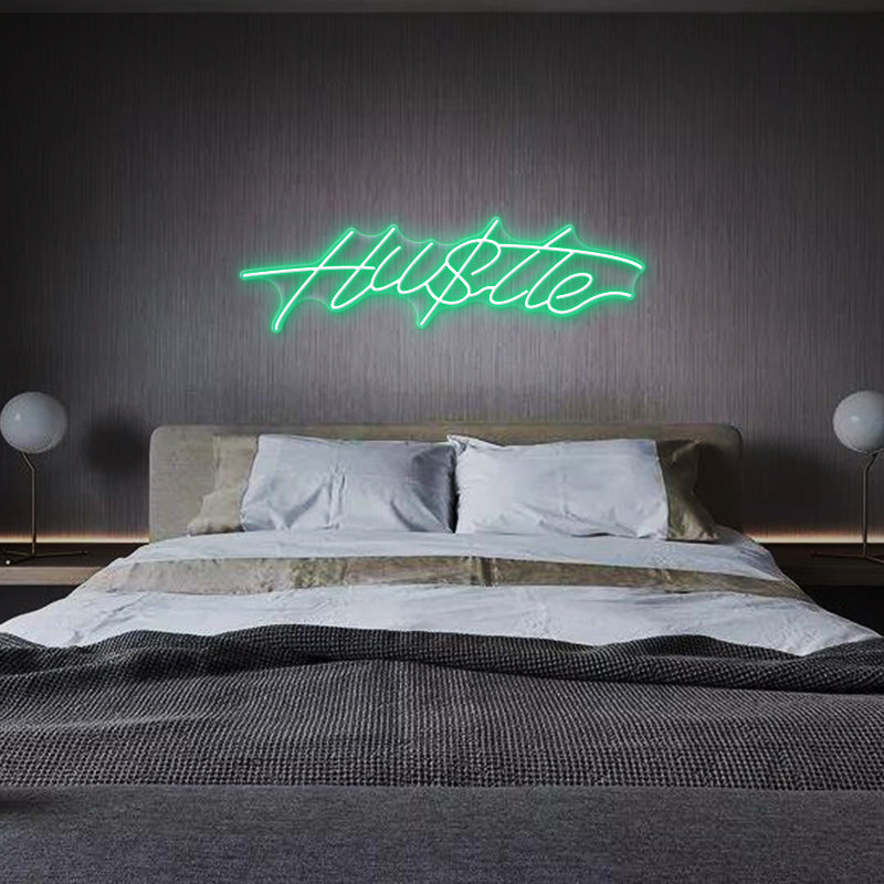 Hustle Neon Sign