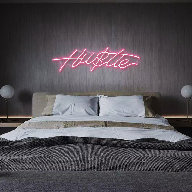 Hustle Neon Sign