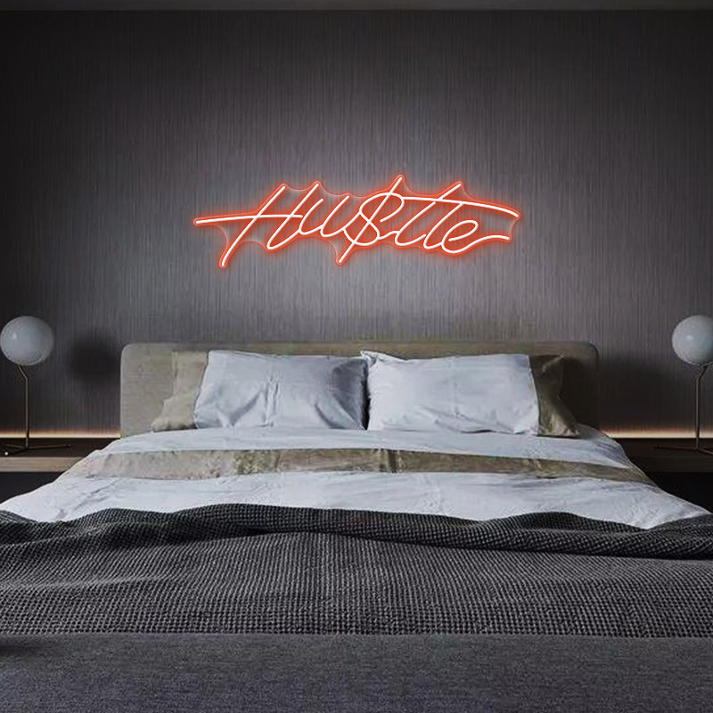 Hustle Neon Sign