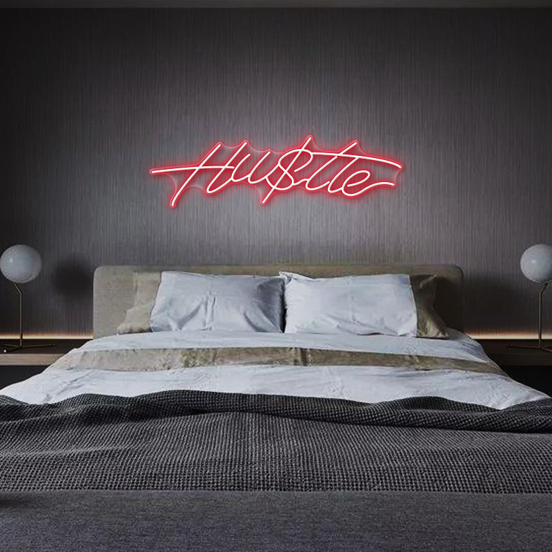 Hustle Neon Sign