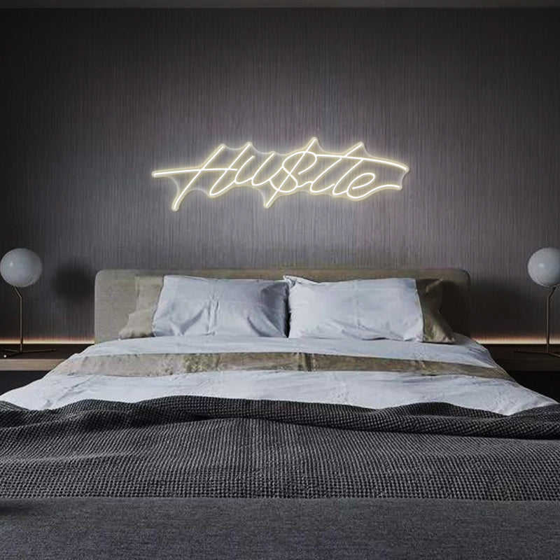 Hustle Neon Sign