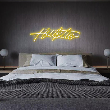 Hustle Neon Sign
