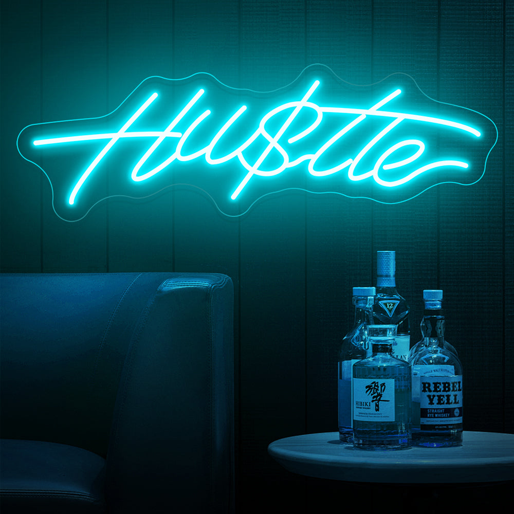 Hustle Neon Sign