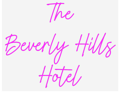 US Custom Neon: The 
Beverly...