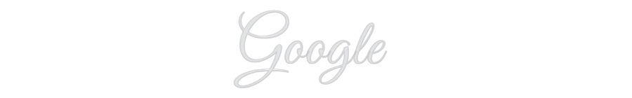 Aangepast neon: Google