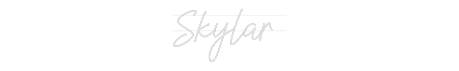 Custom Neon: Skylar