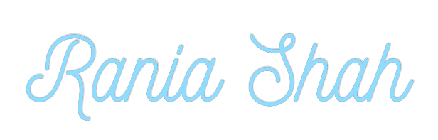 US Custom Neon: Rania Shah