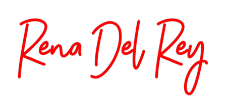 US Custom Neon: Rena Del Rey
