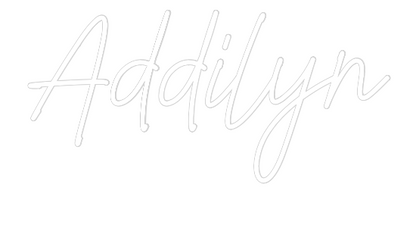US Custom Neon: Addilyn