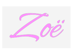 US Custom Neon: Zoë