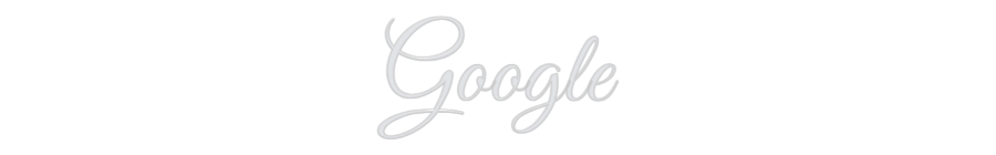 Aangepast neon: Google