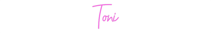 Custom Neon: Toni