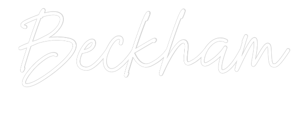 US Custom Neon: Beckham