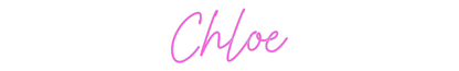 Custom Neon: Chloe