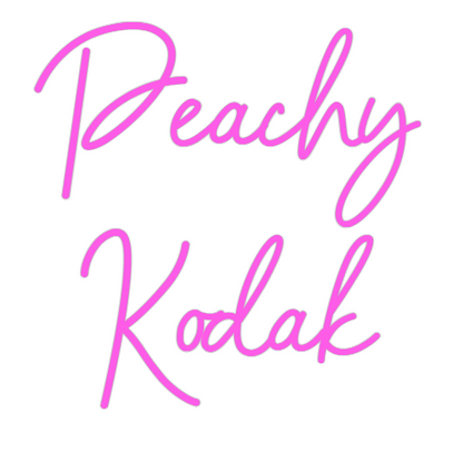 US Custom Neon: Peachy
Kodak