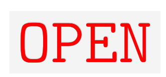 US Custom Neon: OPEN