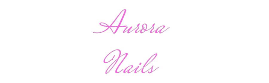 Custom Neon: Aurora 
Nails