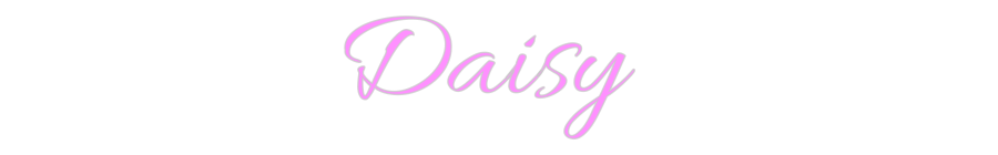 Custom Neon: Daisy