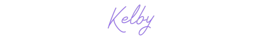 Custom Neon: Kelby