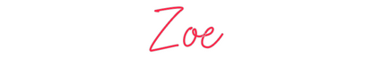 Custom Neon: Zoe