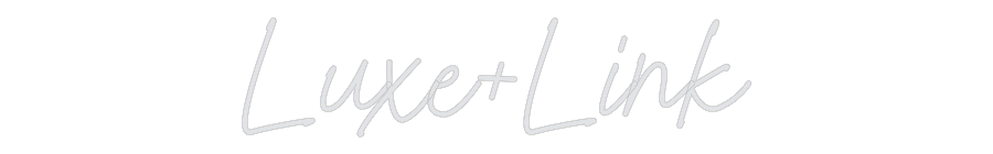Aangepast neon: luxe+link