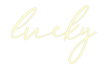 US Custom Neon: lucky