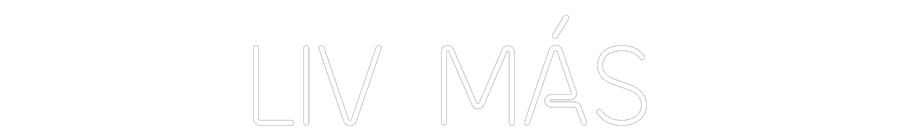 Aangepast neon: Liv Más
