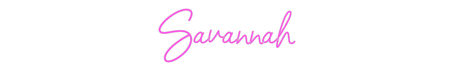 Custom Neon: Savannah