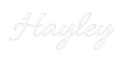 US Custom Neon: Hayley