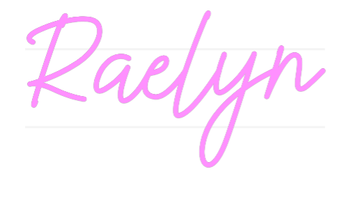 US Custom Neon: Raelyn