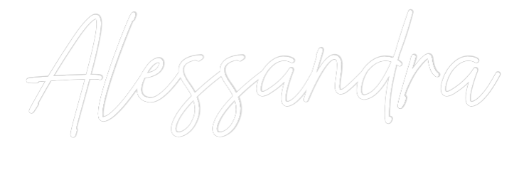 US Custom Neon: Alessandra